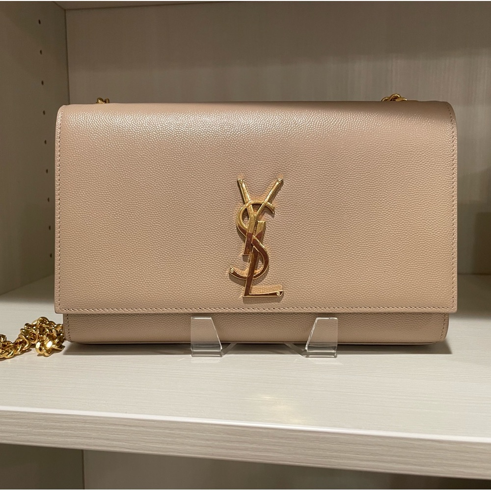 Saint Laurent Medium Kate bag - beige